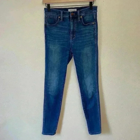 MADEWELL Women’s 10” High-Rise Skinny Jeans - Picture 1 of 10